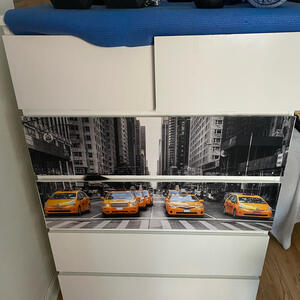 Ikea Malm-byrå 6 lådor