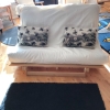 Futon soffa/ extrabädd
