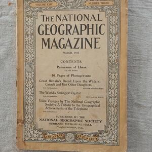 National Geographic från 1916