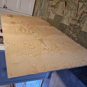 Stor plywoodskiva