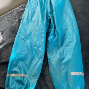 Regnbyxor fodrade med fleece storlek 122/128