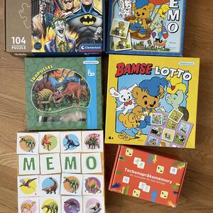 Diverse spel skänkes 
