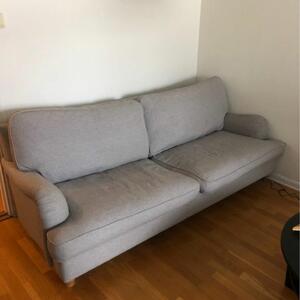 Skön soffa skänkes