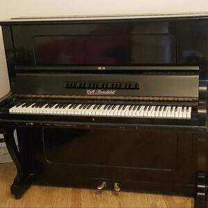 Gefle piano skänkes 