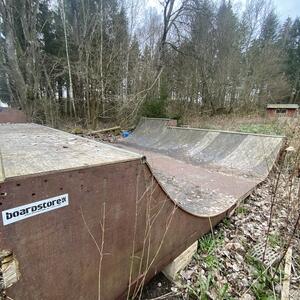 Miniramp, skateramp 6x6 meter 