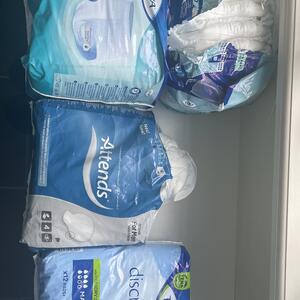 Vuxenblöjor bortskänkes