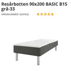 90-cm säng från jysk