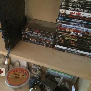 Dvd spelare  25 dvd filmer
