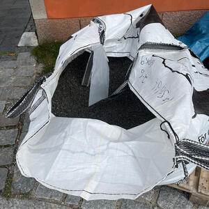 Grus/makadam bortskänkes