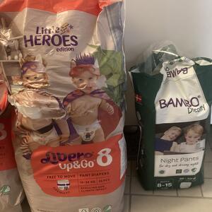 Blöjor och sängskydd skänkes 