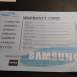 garantipapper samsung