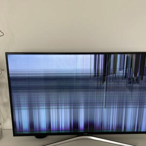 Samsung 55” trasig skärm