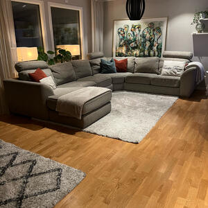 Stor soffa bortskänkes