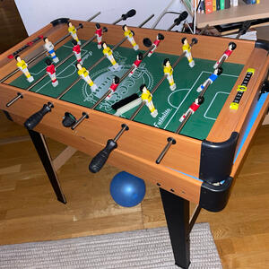 Biljardbord och fotbollsspel