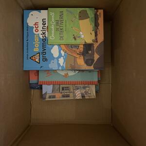 Children’s books (age 2-7) English and Swedish 