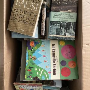 Tyska böcker - en hel låda