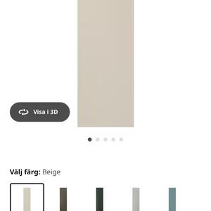 Täcksidor IKEA havstorp beige 2st