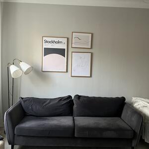 Bortskänkes 2,3 sits soffa Mio