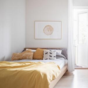 Malm sänggavel med madrass 160cm