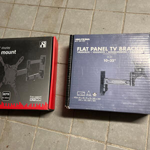 Väggfästen för skärm eller tv