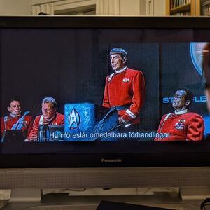 37 tums Panasonic plasma TV