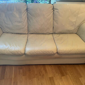 Vit soffa