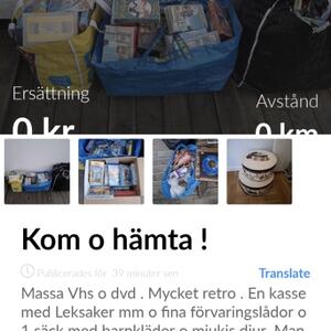 Gratis saker . 
