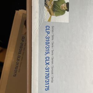 Samsung toner bortskänkes 