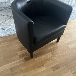 Ikea stol, svart