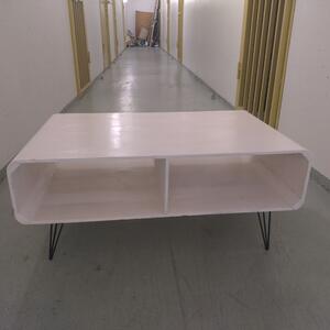 Vitt träbord ca 90*50 cm