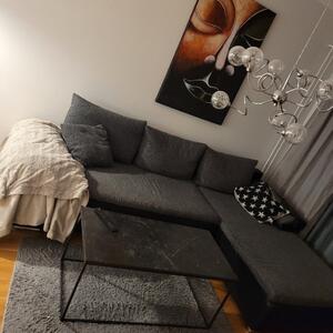 Soffa skänkes pga flytt. 