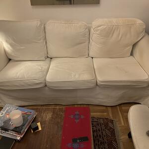 Ikea Ektorp soffa vit