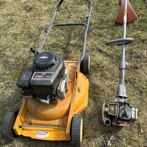 Gräsklippare och grästrimmer