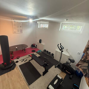 Gym saker bortsänkt 