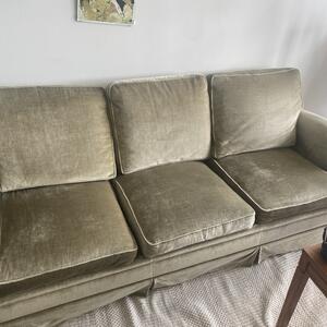 Defekt vintage soffa