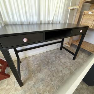 IKEA black desk