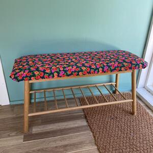 Bench with shoe shelf